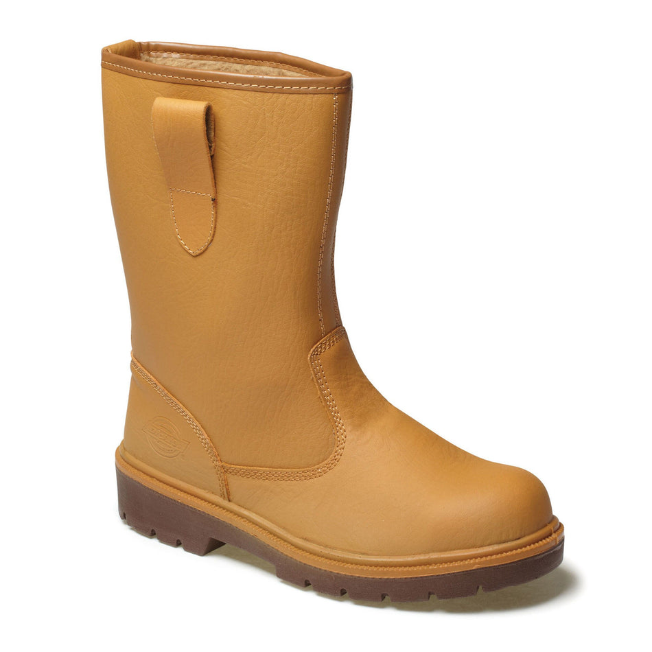 Dickies FA23350 Safety Rigger Boot Lined (Tan)