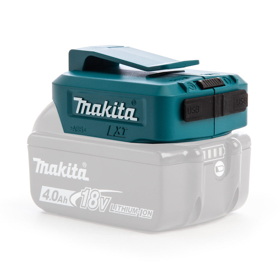 Makita ADP05 Li-ion USB Adapter 14.4V - 18V