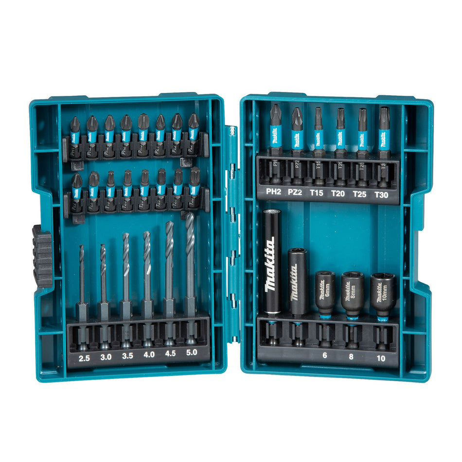 Makita B-66896 Impact Black Screwdriver Bit Set (33 Piece)