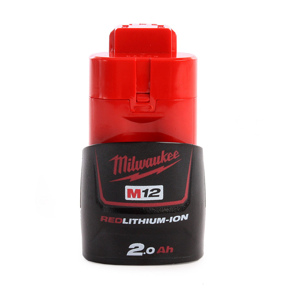 Milwaukee M12 B2 REDLITHIUM 2.0Ah Battery