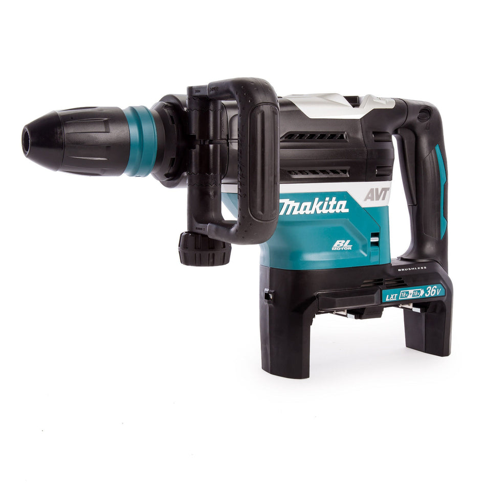 Makita DHR400ZKU 36V Brushless SDS Max Rotary Hammer 40mm (Body Only) - Accepts 2 x 18V Batteries