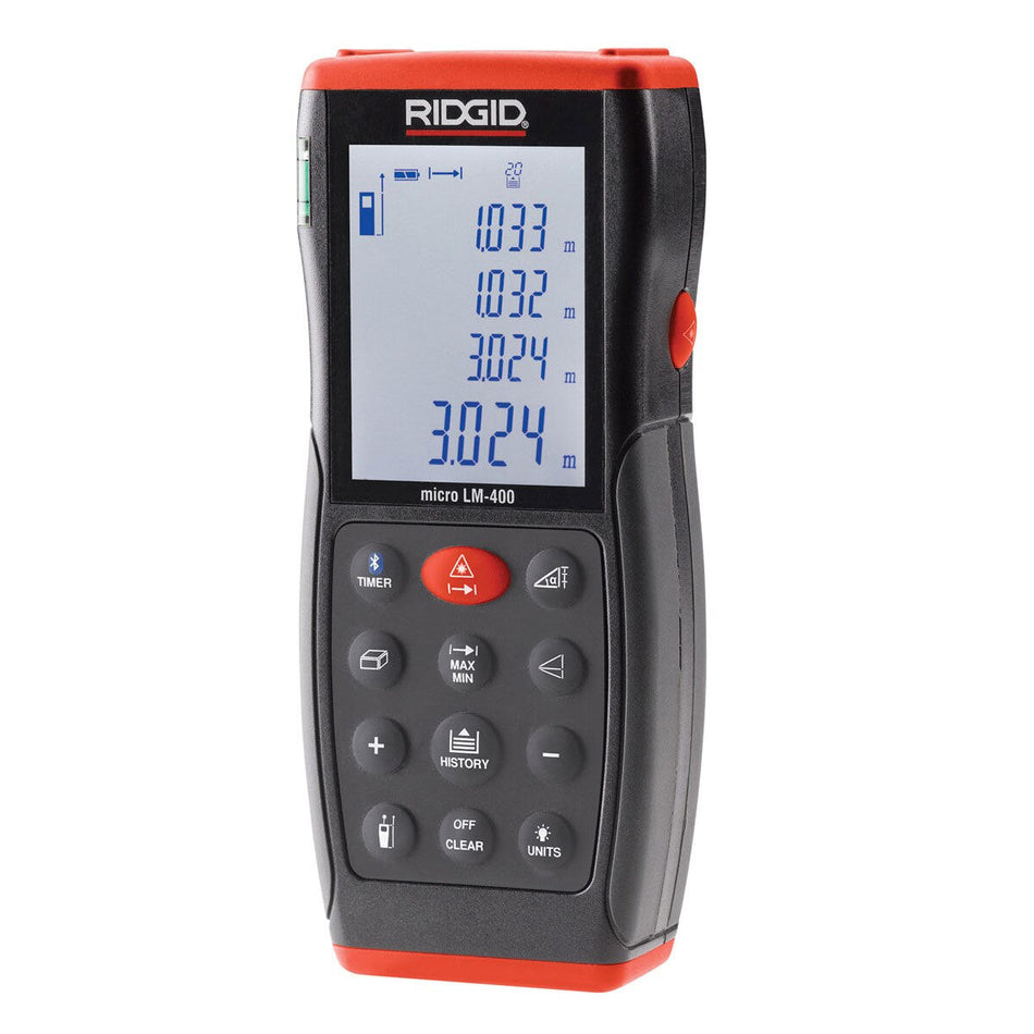 Ridgid LM-400 Advanced Laser Distance Meter (70 metres)