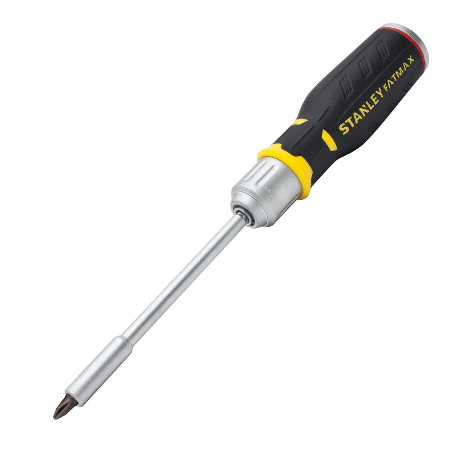 Stanley FMHT0-62690 Fatmax Ratchet Screwdriver with 12 Bits