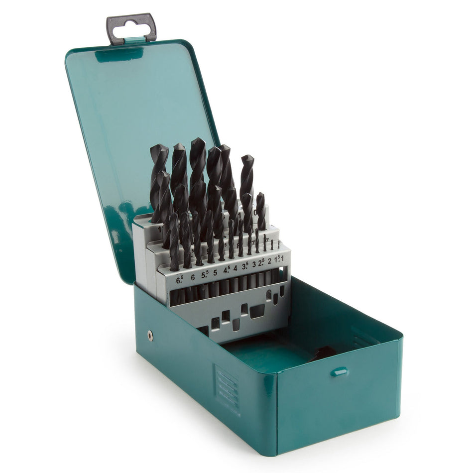 Makita D-54097 HSS-R Metal Drill Bit Set (25 Piece)