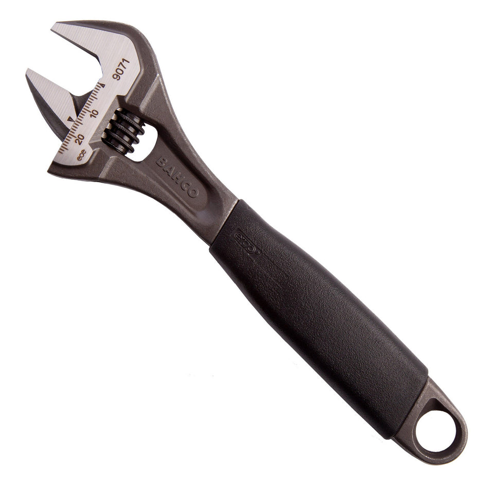 Bahco 9071 Adjustable Wrench 8in / 208mm - 27mm Jaw Capacity