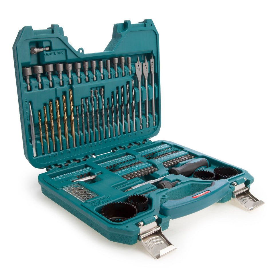 Makita P-90249 Power Drill Accessory Set (100 Piece)