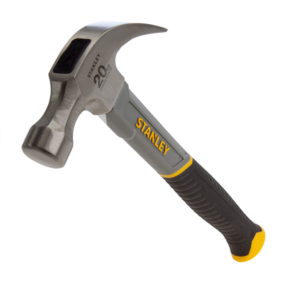 Stanley STHT0-51310 Claw Hammer with Fibreglass Shaft 20oz