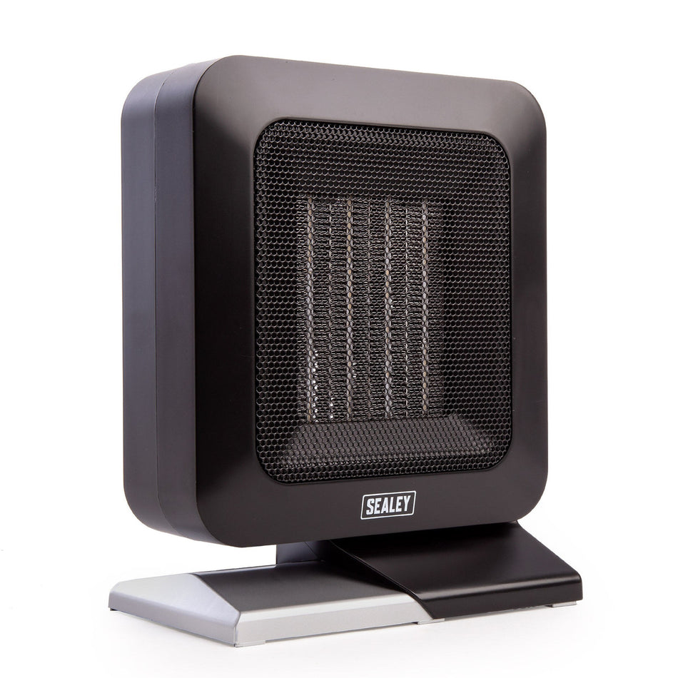 Sealey CH2013 Ceramic Fan Heater with 2 Heat Settings & Thermostat (240V)