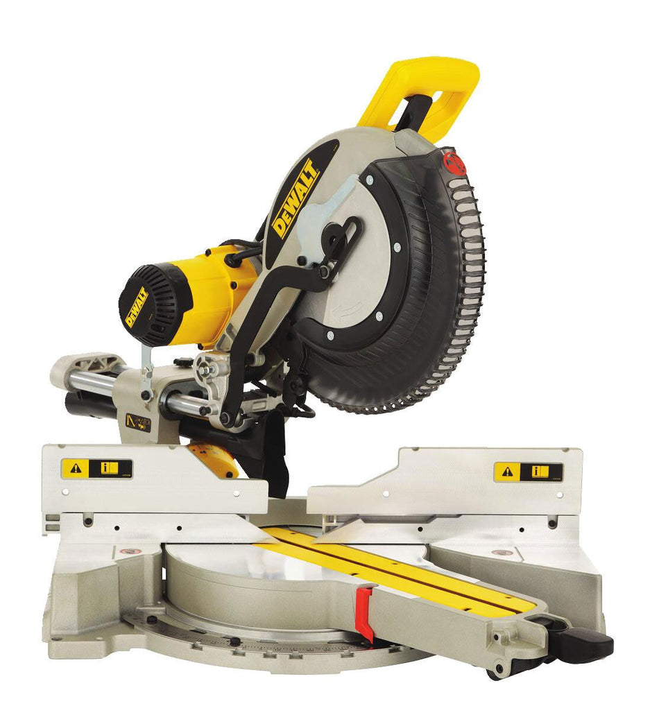 Dewalt DWS780 305mm Double Bevel Sliding Compound Mitre Saw with XPS (110V)