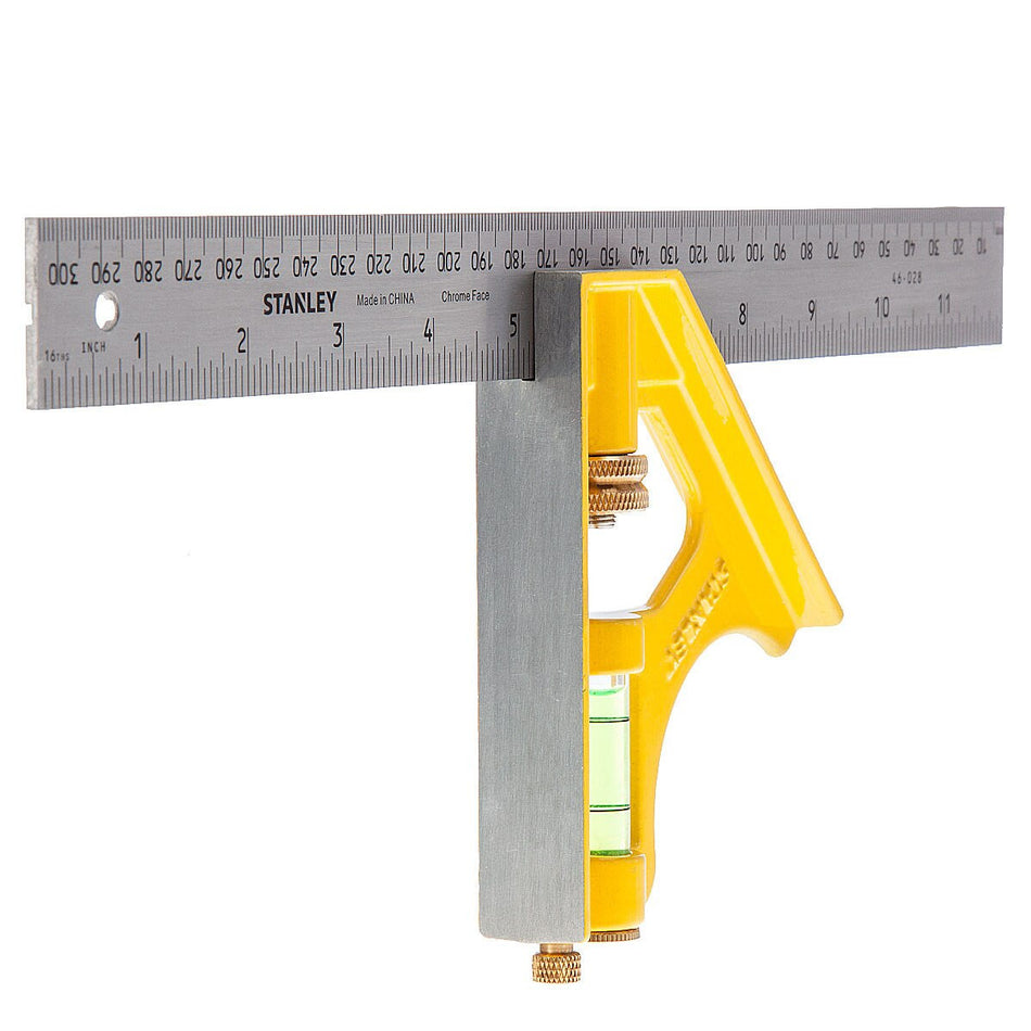 Stanley 2-46-028 Die Cast Combination Square 12in / 300mm