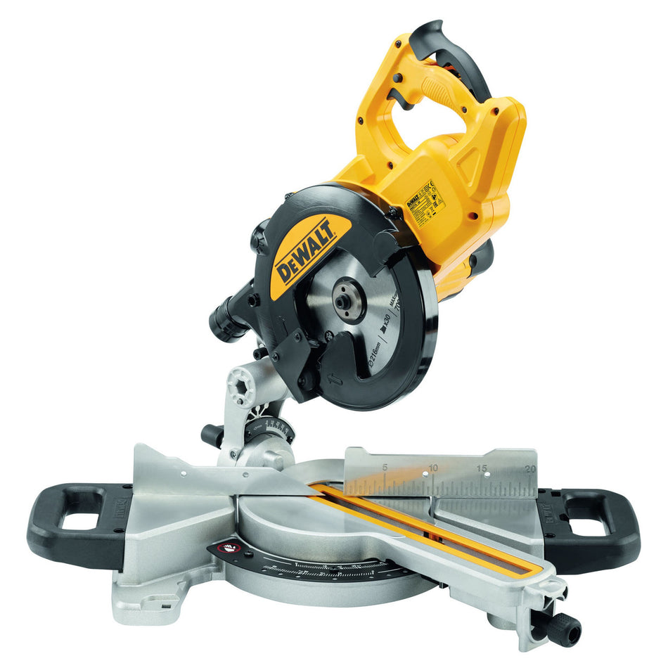 Dewalt DWS774 216mm Sliding Mitre Saw with XPS (240V)