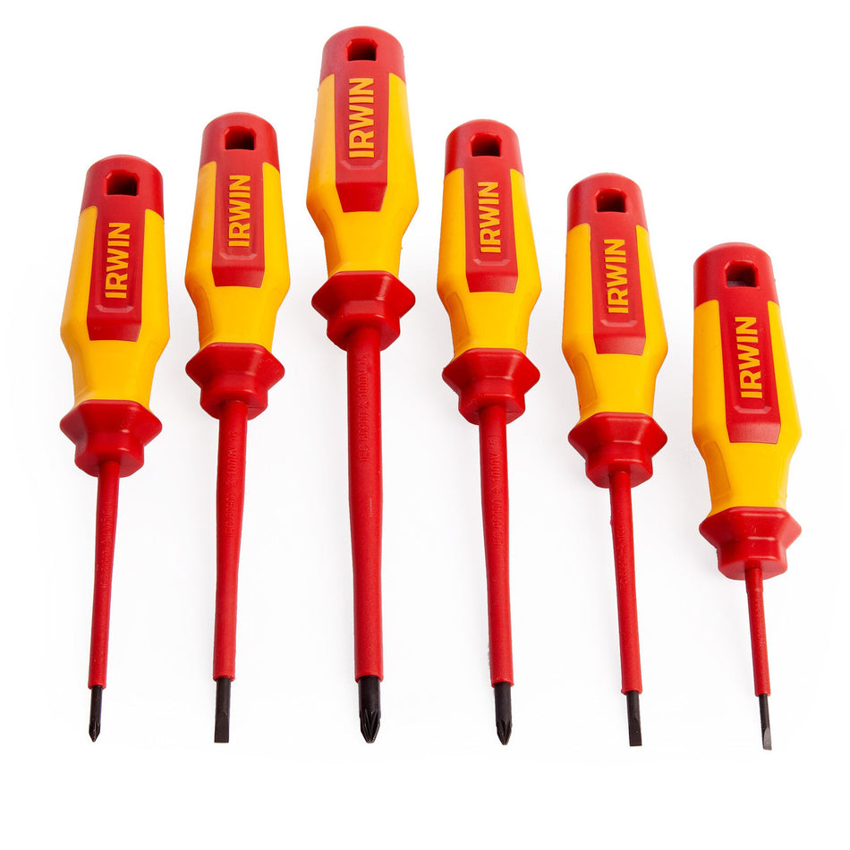 Irwin 1951884 VDE Screwdriver Set 1000V (6 Piece)