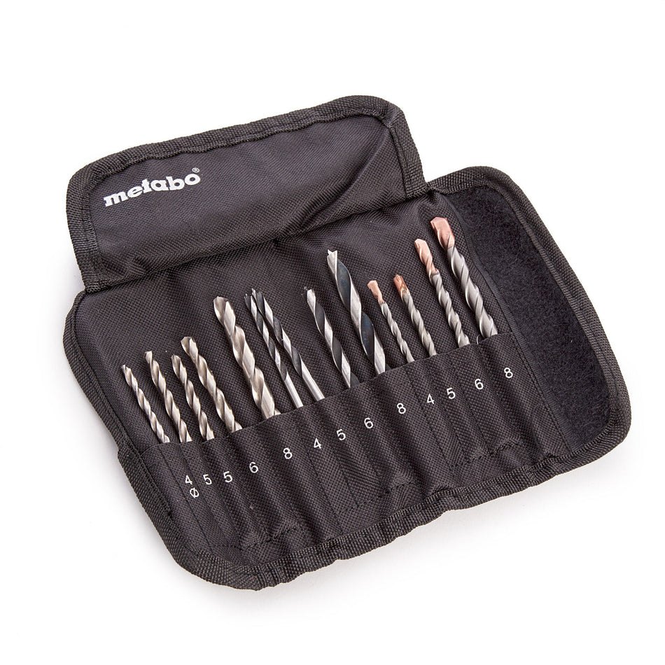 Metabo 6.26728 Drill Roll-Up Set (13 Piece)