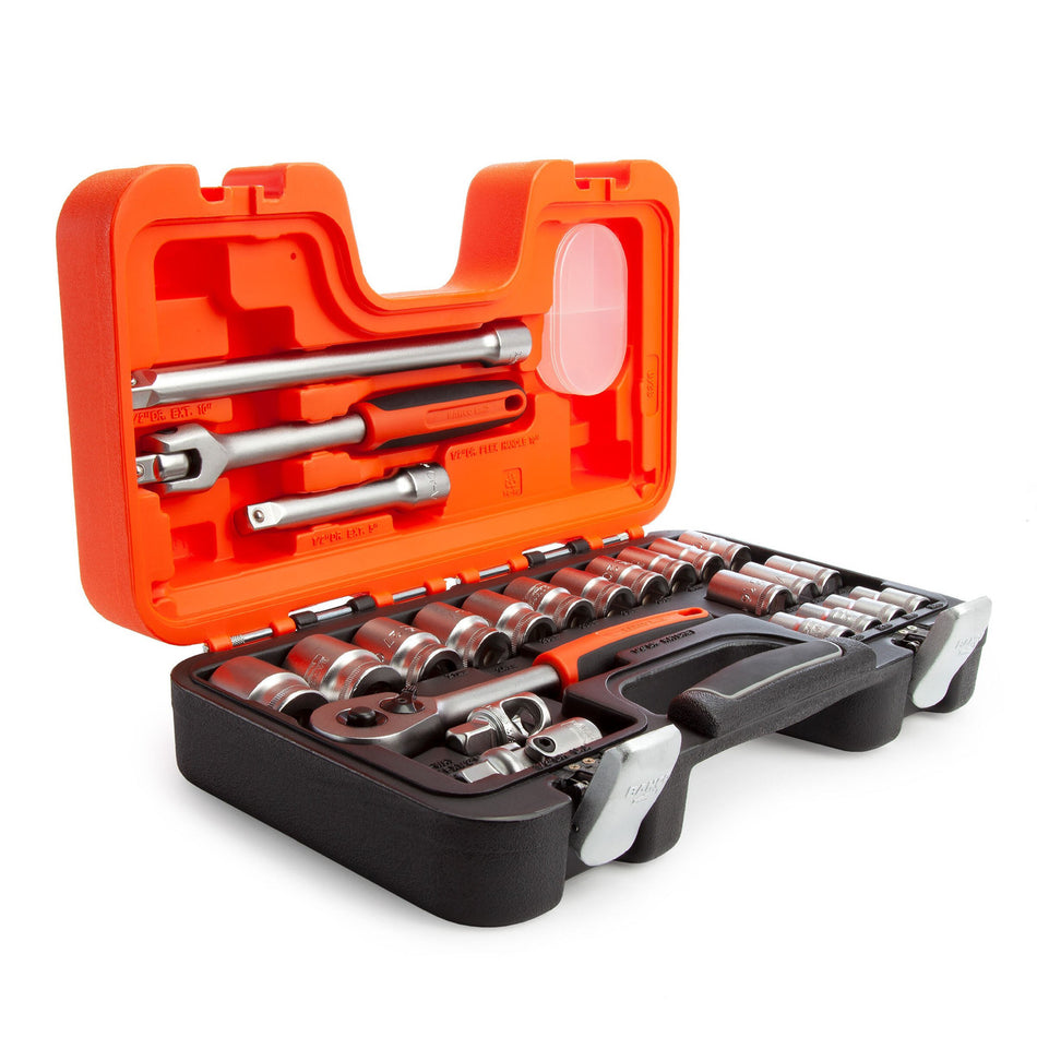 Bahco S240 1/2in Socket & Mechanical Set (24 Piece)