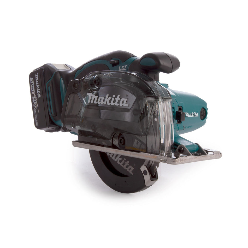 Makita DCS552RTJ 18V LXT 136mm Metal Saw (2 x 5.0Ah Batteries)