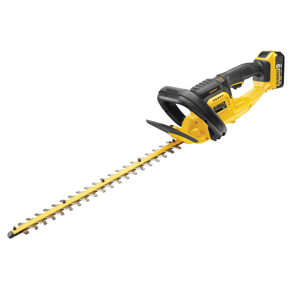 Dewalt DCM563P1 18V XR Cordless Hedge Trimmer (1x 5.0Ah Battery)