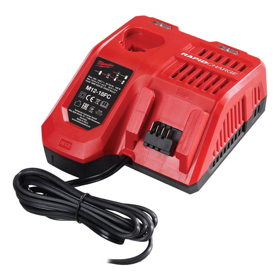 Milwaukee M12-18 FC Multi-Voltage Fast Charger