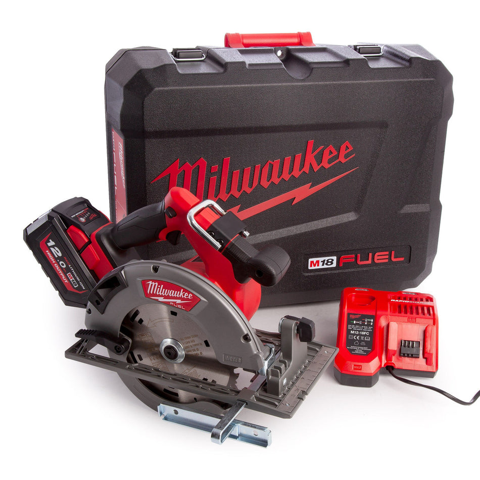 Milwaukee M18 FCS66-121C Fuel 190mm Circular Saw (1 x 12.0Ah Battery)