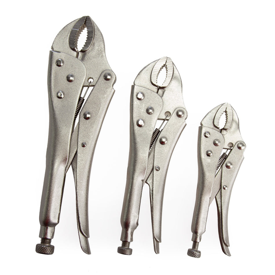 Tried + Tested TT068 Self Grip Plier Set (3 Piece)