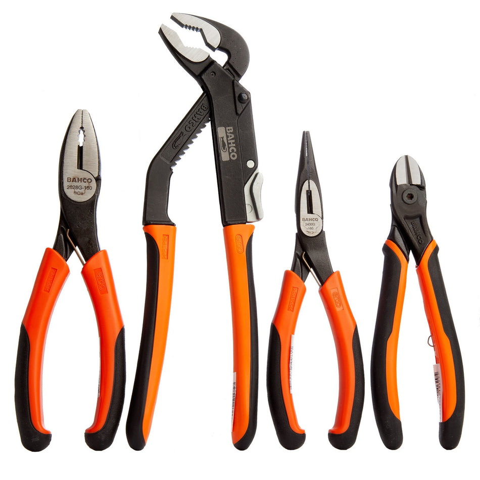 Bahco 9897 Plier Set (4 Piece)