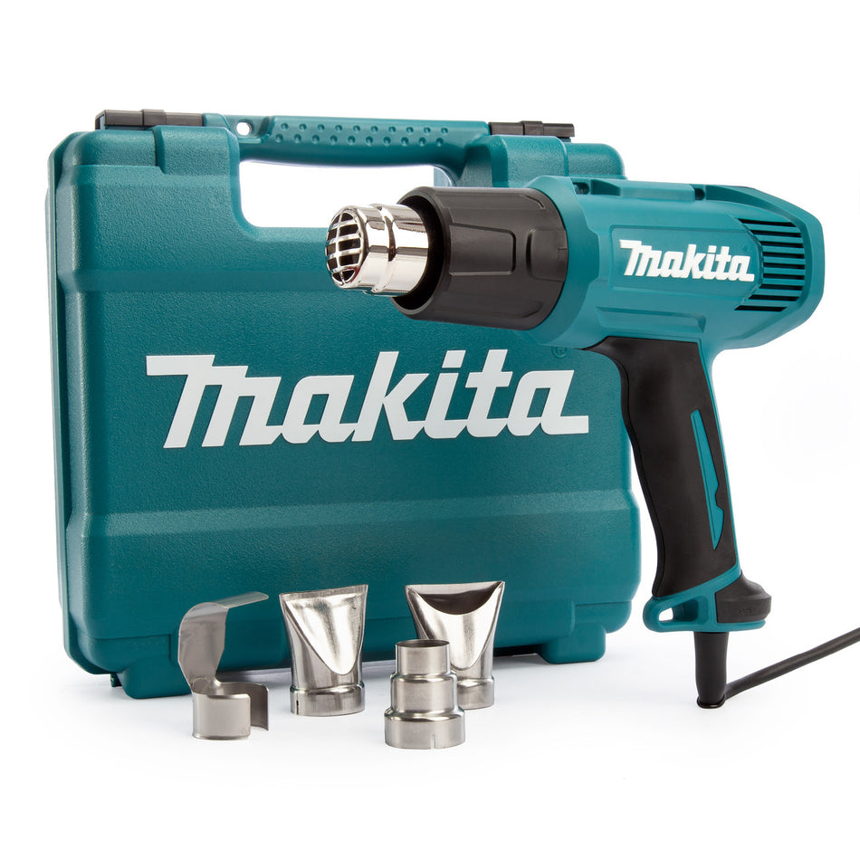 Makita HG5030K Heat Gun 1600W 2 Speed 350 - 500ºC (240V)