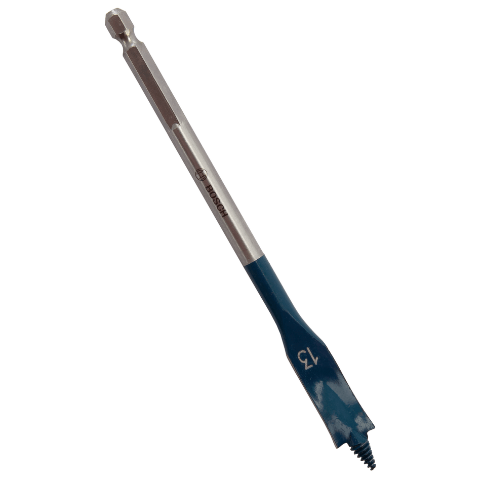 Bosch 2608595485 SelfCut Speed Flat Drill Bit with Hex Shank 13 x 152mm