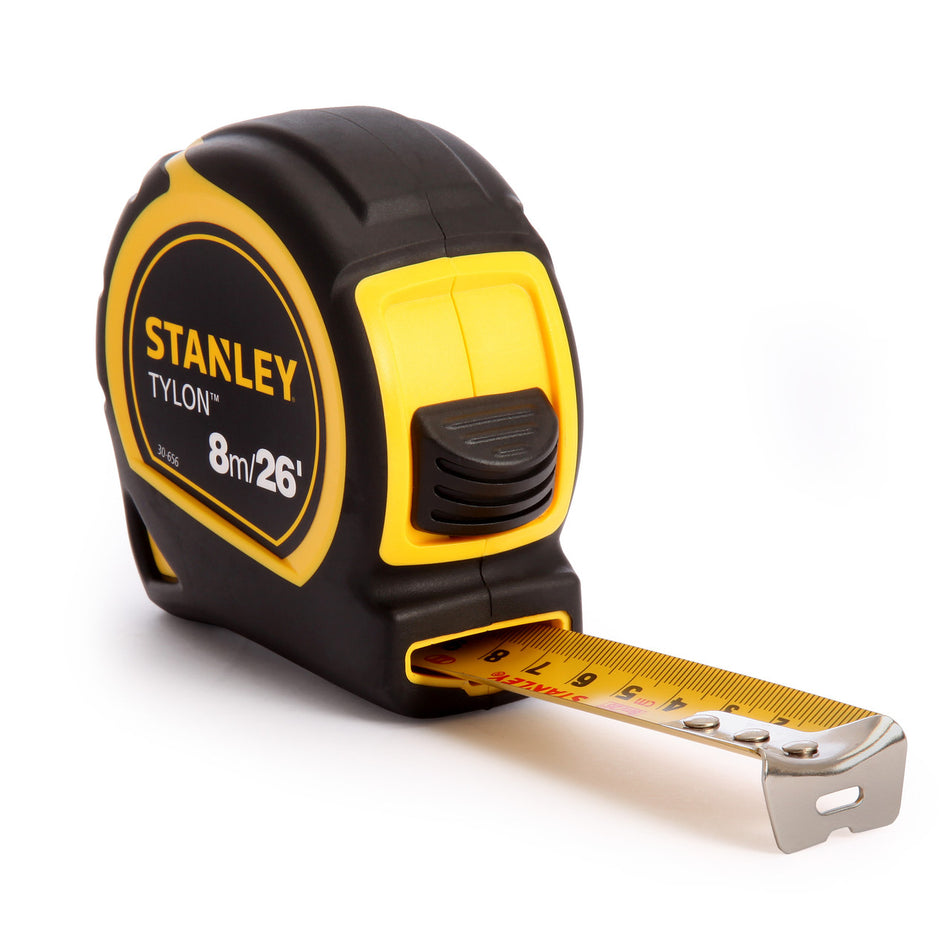 Stanley 0-30-656 Metric/Imperial Tylon Pocket Tape Measure 8m