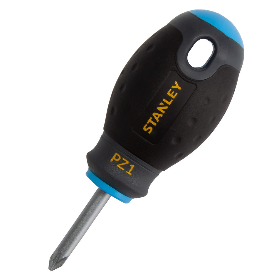 Stanley 0-65-408 FatMax Stubby Pozi Screwdriver PZ1 x 30mm