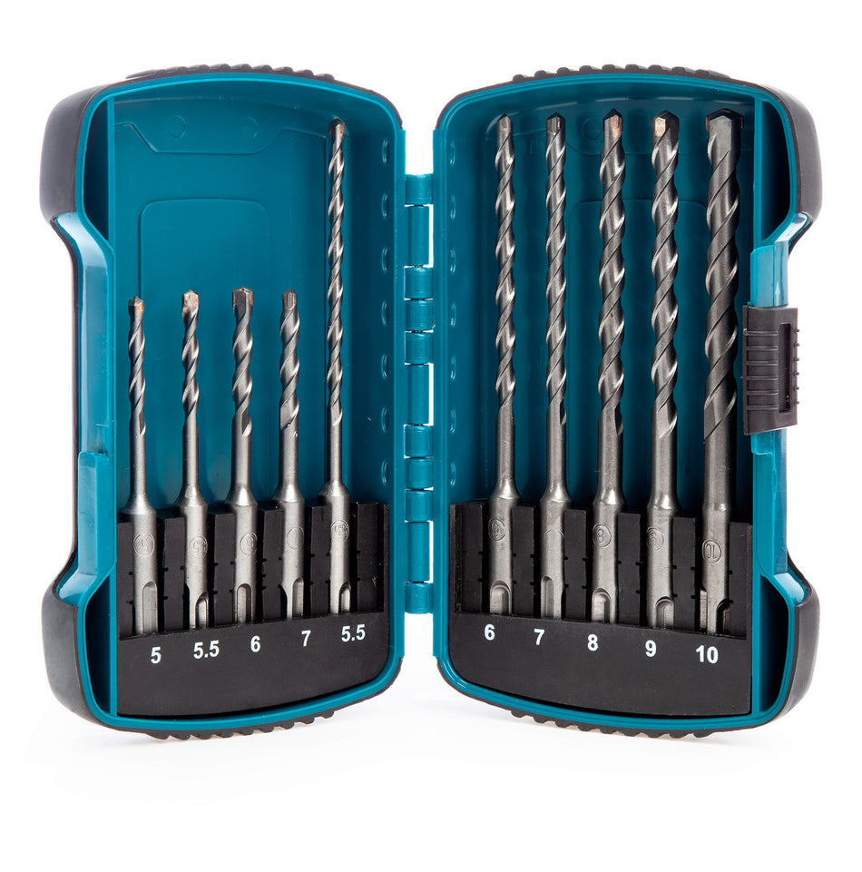 Makita P-66070 SDS+ Performance Hammer Drill Set (10 Piece)