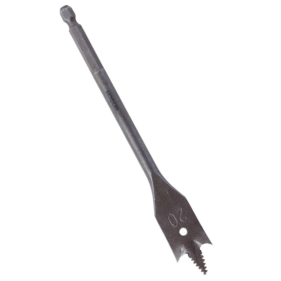 Bosch 2608587577 SelfCut Flat Drill Bit with Hex Shank 20 x 152mm