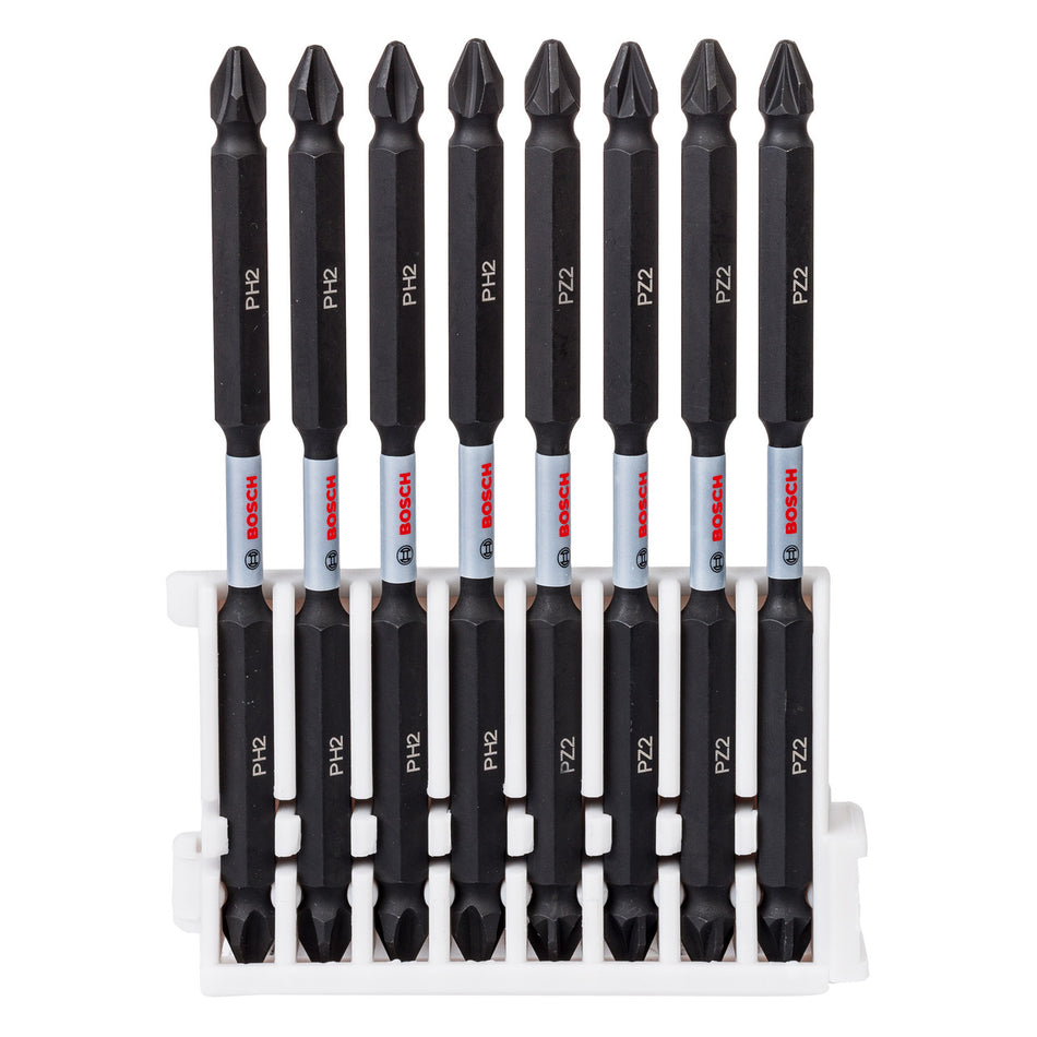 Bosch 2608522348 Impact Control Double Ended Screwdriver Bit Set 110mm (8 Piece)