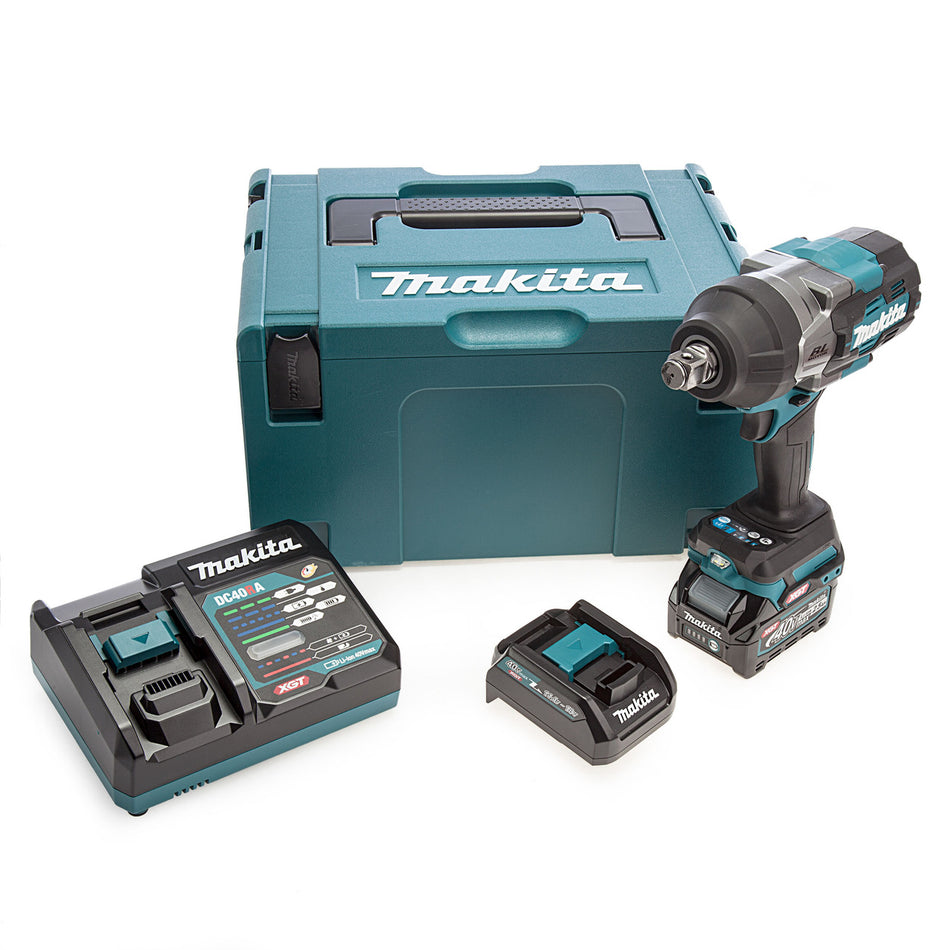 Makita TW001GD102 40Vmax XGT Brushless Impact Wrench (1 x 2.5Ah Battery)