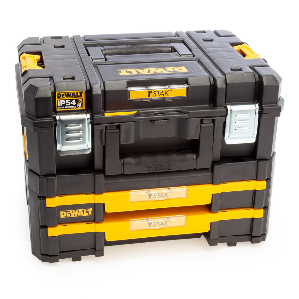 Dewalt DWST83395-1 TStak 2.0 Combo Kit - Suitcase & Shallow Drawers