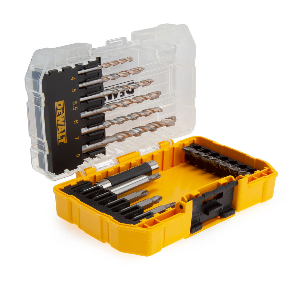 Dewalt DT70712 Extreme Screwdriver and Masonry Drill Bit Set (19 Piece)