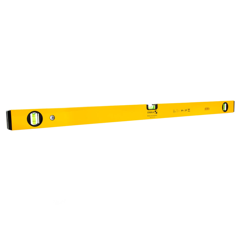 Stabila 900mm / 36" Spirit Level Type 70-2 3 Vials (02327 / STB70-2-90)