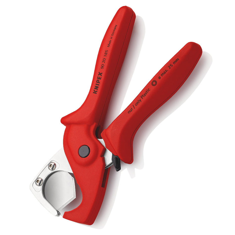 Knipex 9020185SB PlastiCut Cutter for Hoses and Conduit (25mm Diameter)