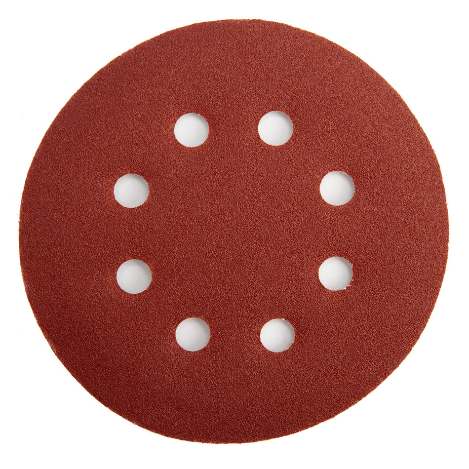 Abracs ABHL8125120 Sanding Discs 120 Grit 125mm (25 Pack)