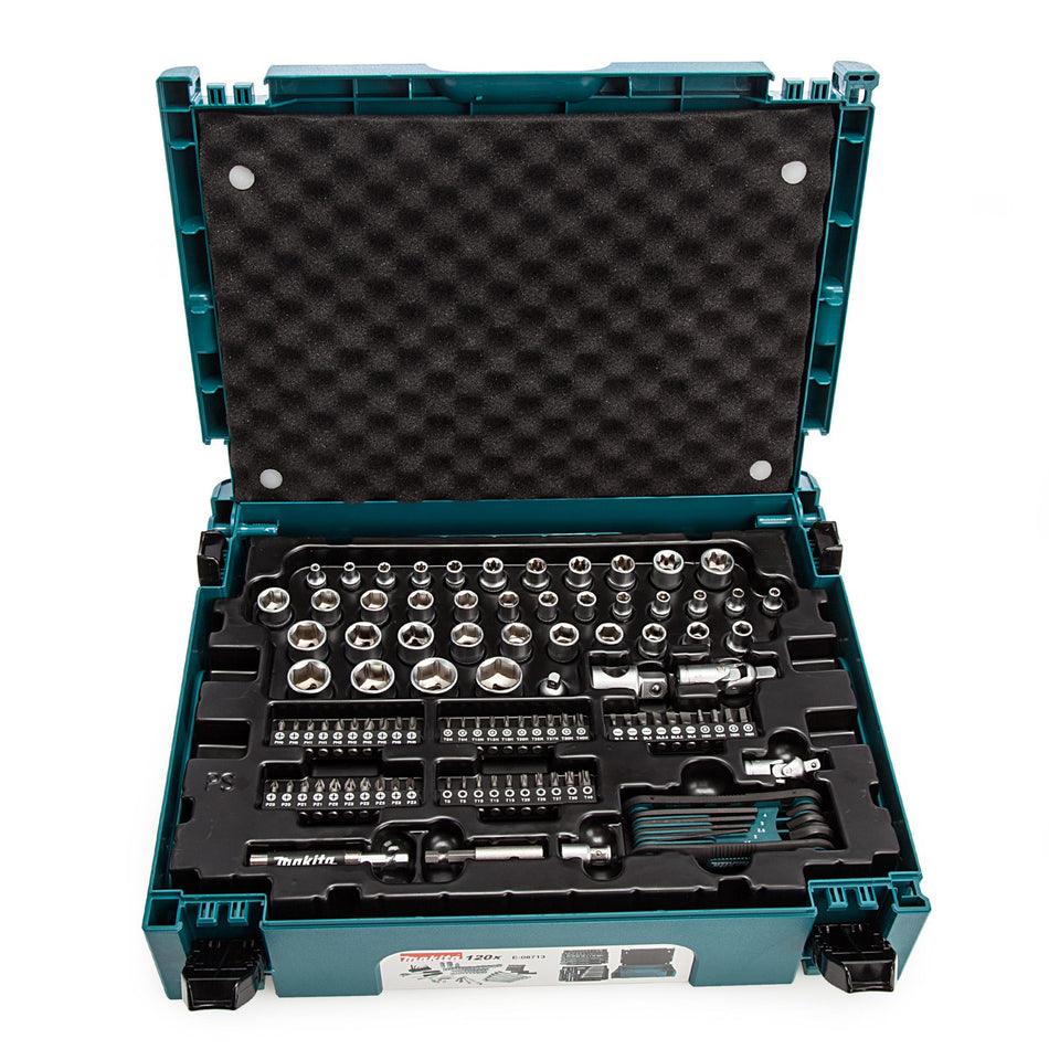 Makita E-08713 Maintenance Set in MakPac Case (120 Piece)