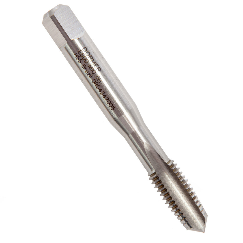 Dormer E500M10NO1 HSS Coarse Tap Straight Flute 10mm First