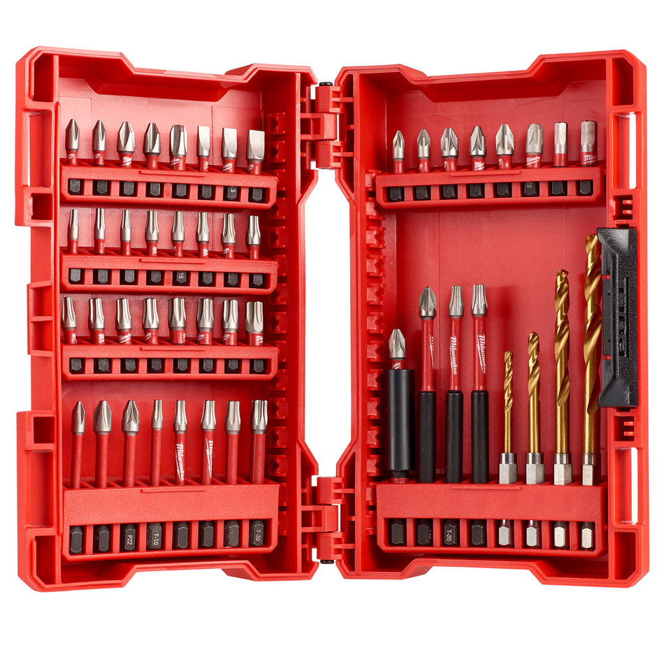 Milwaukee 4932472057 Shockwave Impact Duty Screwdriver & Drill Bit Set (49 Piece)