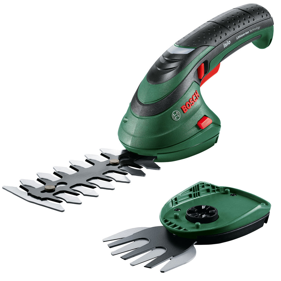 Bosch ISIO 3.6V Shrub and Grass Shear Set (1 x 1.5Ah Battery)