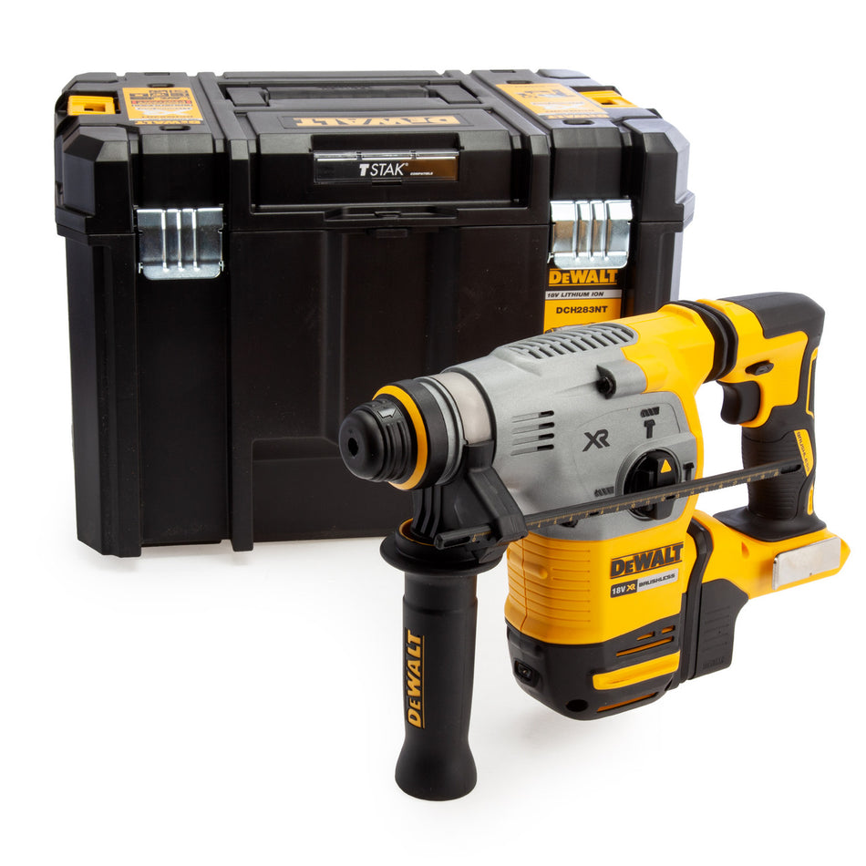 Dewalt DCH283NT 18V XR Brushless 3-Mode SDS Plus Hammer Drill in TSTAK Box (Body Only)