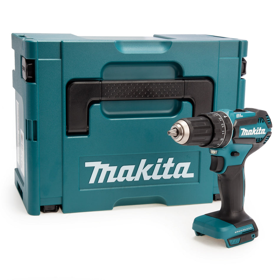 Makita DHP485ZJ 18V LXT Combi Drill in Makpac Case (Body Only)