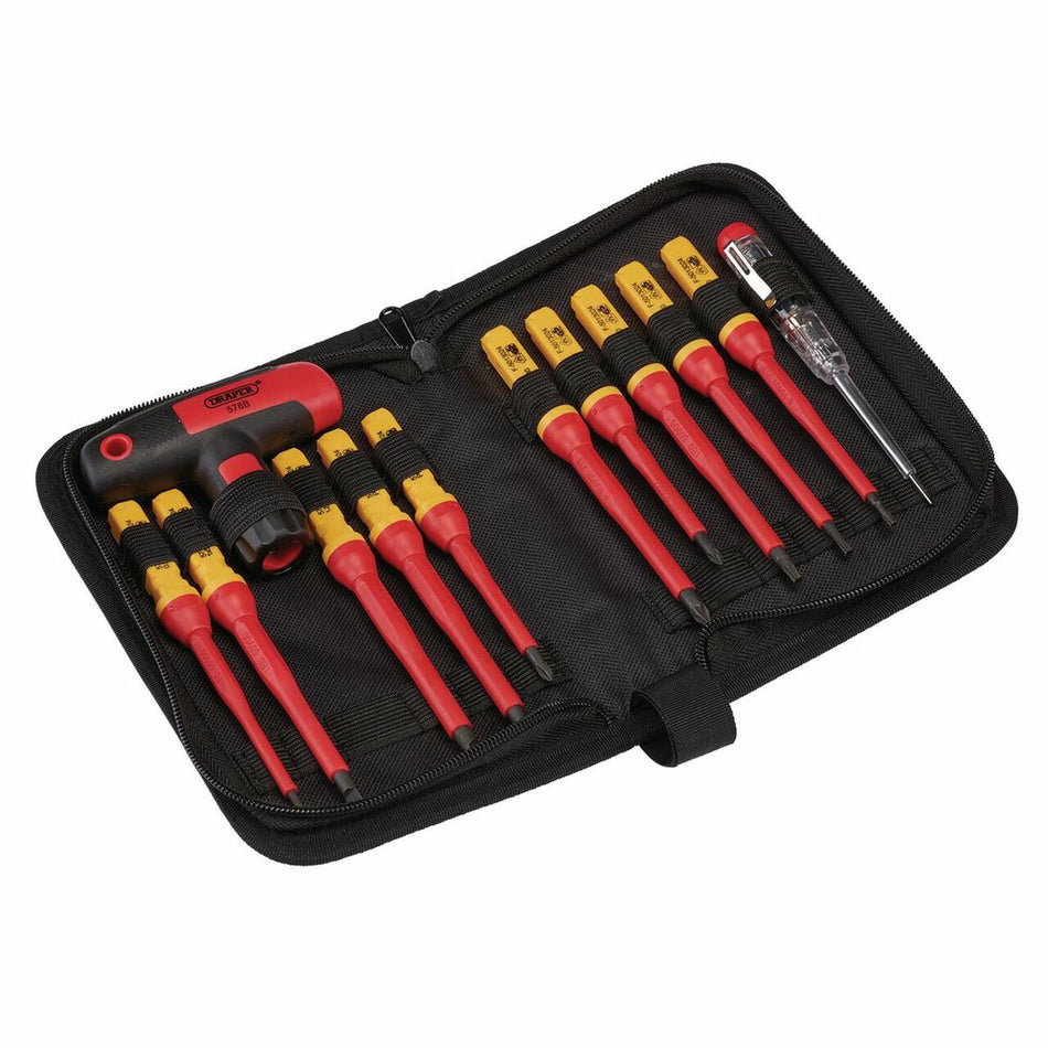 Draper 37797 Interchangeable Blade Screwdriver Set (12 Piece)