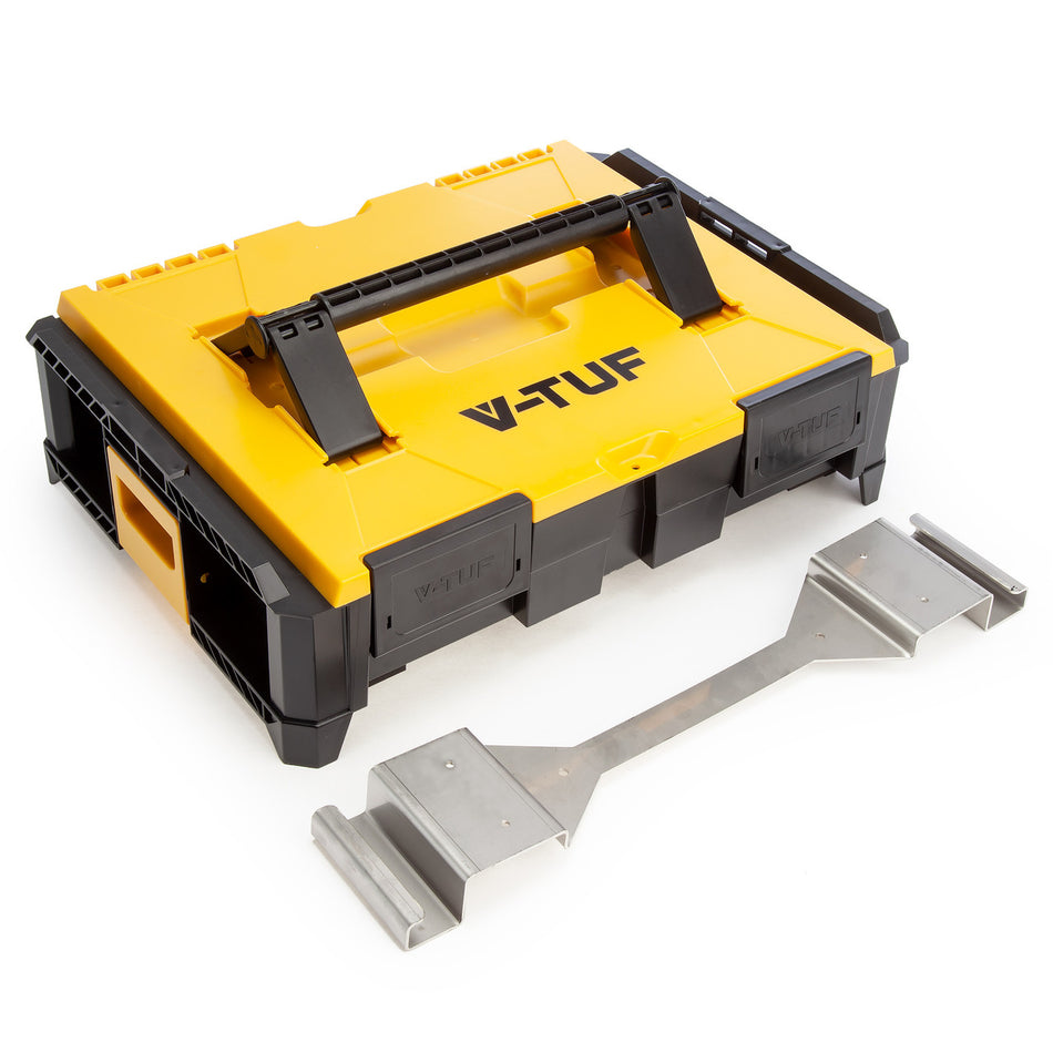 V-TUF VTM451 Stackpack Modular Small Storage Box + VTM452 Stackpack Bracket