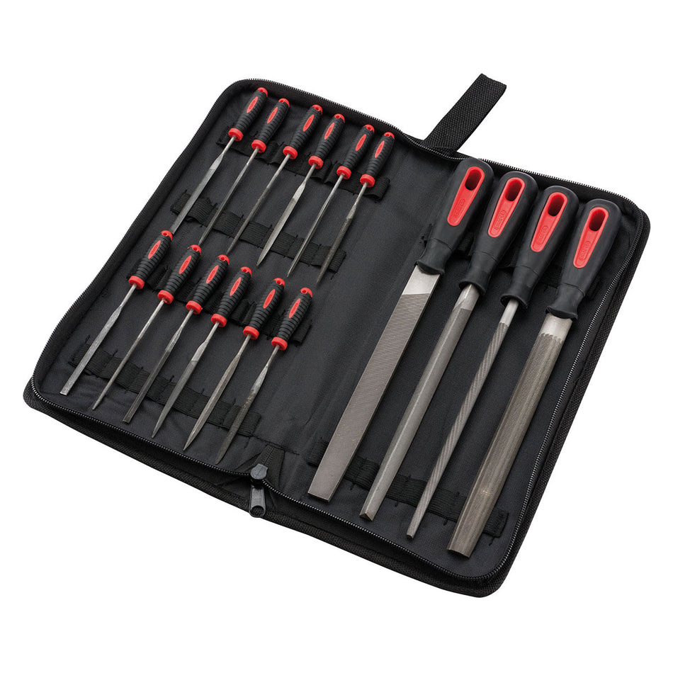 Draper 68904 File Set (16 Piece)