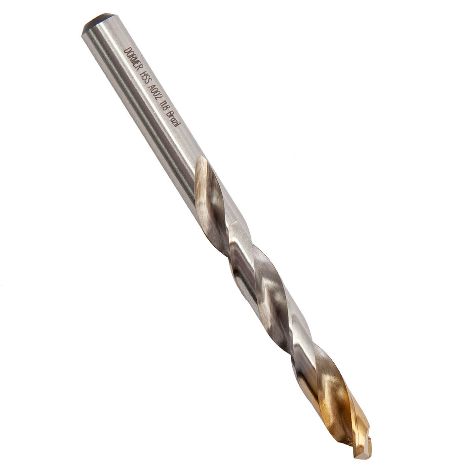 Dormer A002 HSS TiN Coated Tip Jobber Drill Bits 11.8mm (Box Of 5)