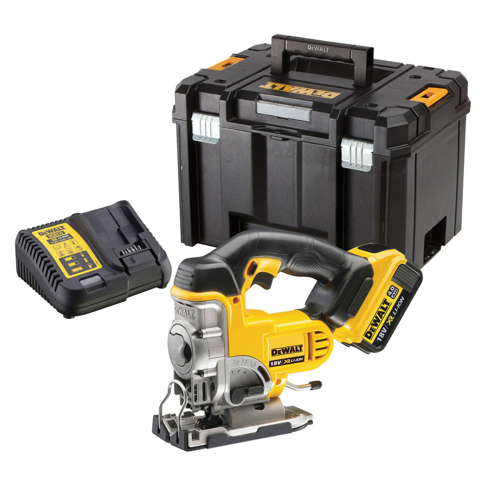 Dewalt DCS331 18V XR Pendulum Jigsaw (1 x 4.0Ah Battery) in TSTAK