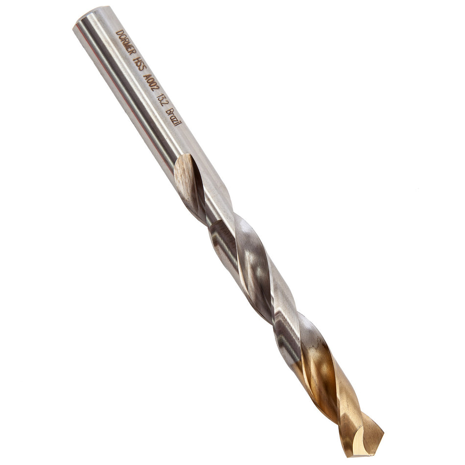 Dormer A002 HSS TiN Coated Tip Jobber Drill Bit 13.2mm