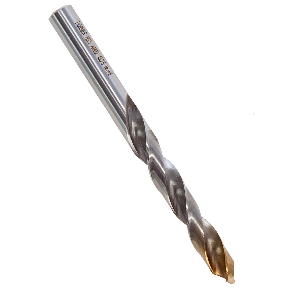 Dormer A002 HSS TiN Coated Tip Jobber Drill Bit 13.75mm